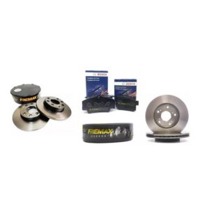 Kit Disco De Freio E Pastilha Dianteiro Traseiro New Civic 2007 2008 2009 2010 2011 2012