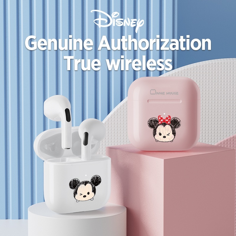 Fone de Ouvido Bluetooth Disney F12 Sem Fio HIFI Imperme?vel 1 Fone de Ouvido Bluetooth Disney F12 Sem Fio HIFI Impermeável