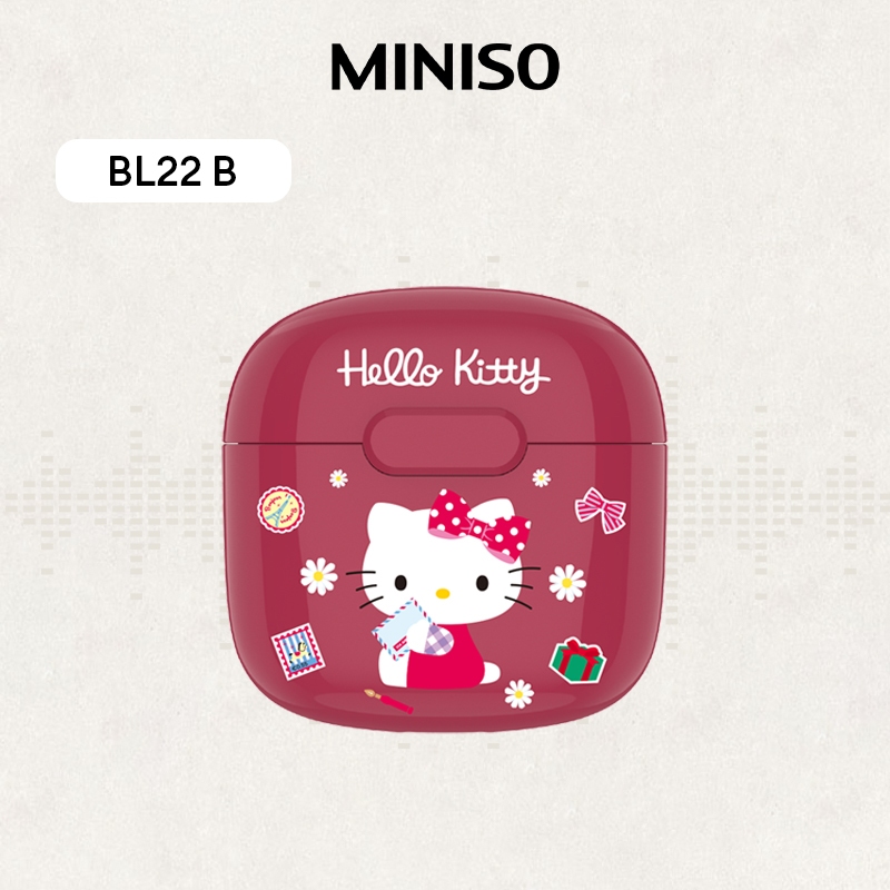Fone de Ouvido Bluetooth Sanrio BL22B Smart Touch Miniso 1 Fone de Ouvido Bluetooth Sanrio BL22B Smart Touch Miniso