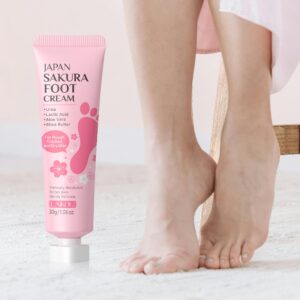 LAIKOU Japão Sakura Creme Para Pés Hidratante Profundo Nutritivo Suaviza A Pele 30g