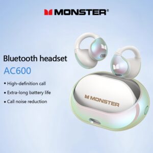 Fone Bluetooth Monster AC600 Cancelamento Ruído