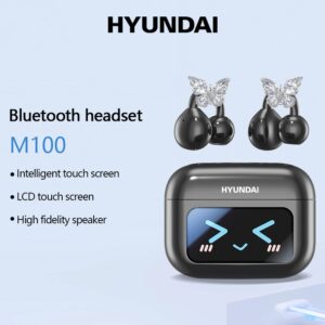 Fone de Ouvido Bluetooth Hyundai M100 Sem Fio IPX5