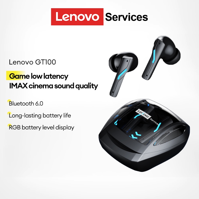 Fones Lenovo GT100 Bluetooth Baixa Lat?ncia 1 Fones Lenovo GT100 Bluetooth Baixa Latência