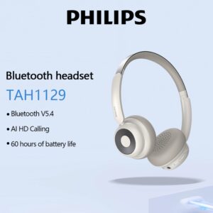 Fone Philips Bluetooth TAH1129 - 60h Bateria