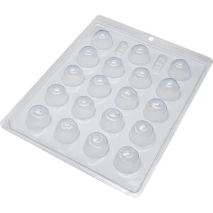 1~10 Forma Simples Bombom Cereja Caracol 132 - (B1) em Acetato BWB Para Bombom e Confeitaria.