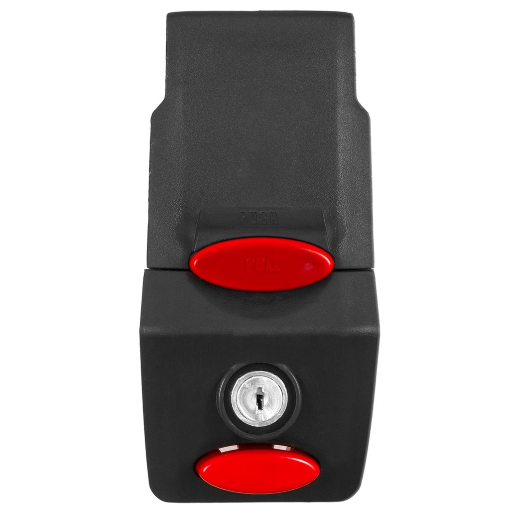 Fechadura de Reposi??o Bauleto Pro Tork Smart Box 30L 1 Peça de Reposição Fechadura Completa para Baú Bauleto Smart Box 3 30 Litros Pro Tork Acessório Moto