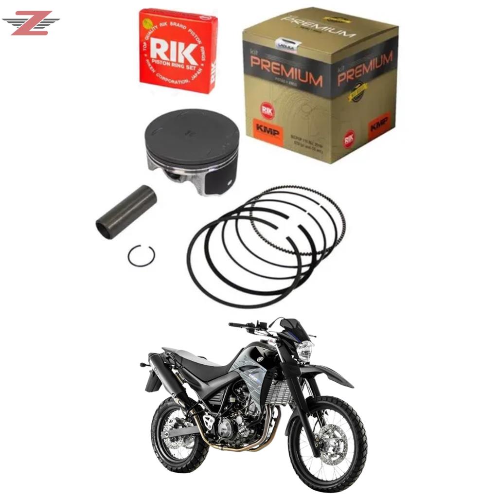 Kit Pist?o com An?is Rik Premium para XT 660R 0.25 1 Kit Pistao Com Anel Rik Premium Xt 660r 0.25