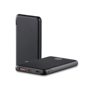 Carregador Portátil Power Bank Gshield Powerfast 10000mah Carregamento Rápido Cor Preto