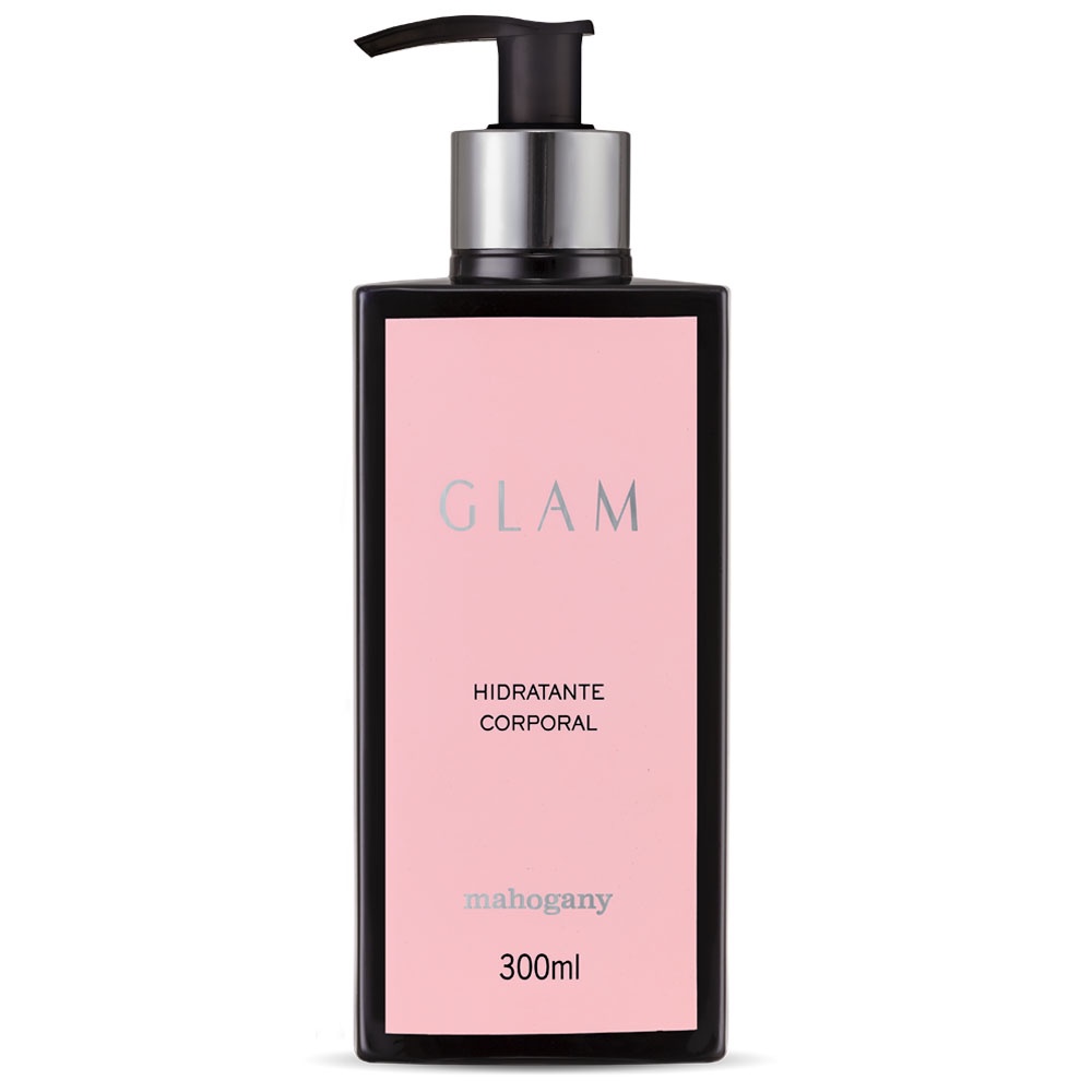 Mahogany Hidratante Glam 300ml - Hidrata??o e Perfume 1 Mahogany Hidratante Glam 300ml