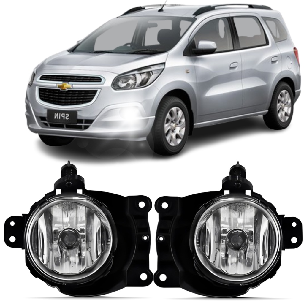 Farol de Milha Chevrolet Spin 2013 2014 2015 1 Farol Milha Chevrolet Spin 2013 2014 2015