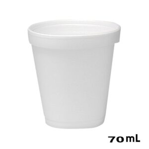 Copo Térmico Isopor 70ml - 20 Unidades - TotalPlast - Rizzo Distribuidora