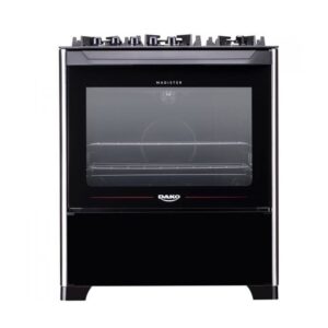 Fogão Dako Magister 5 Bocas Automático Forno 100L Preto Bivolt