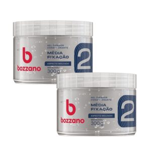 Gel Fixador Bozzano Incolor Fixação Média 300g