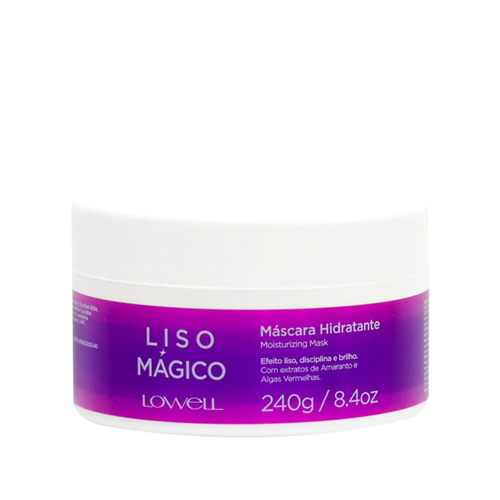 Lowell Liso M?gico: M?scara Capilar para Cabelo Liso 1 Lowell Liso Mágico: Máscara Capilar para Cabelo Liso