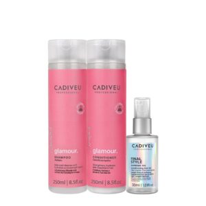 Kit Cadiveu Professional Glamour Duo e Final Style Oil (3 produtos)