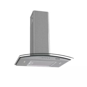 Coifa de Parede Nardelli Vidro Curvo Clean 60cm Kromanox 220V