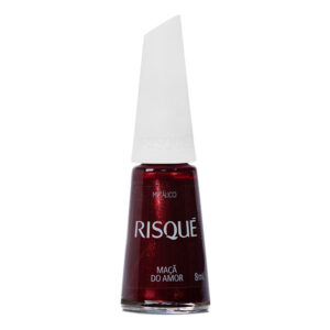 Esmalte Risqué Vermelho Metálico Maçã do Amor 8ml