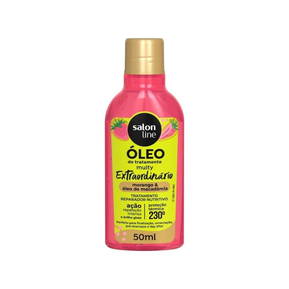 ?leo Capilar Morango Salon Line 50ml 1 Óleo Capilar Salon Line Morango Multy Extraordinário 50ml