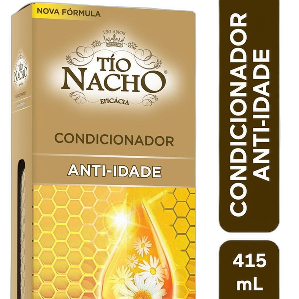 Condicionador Anti-Idade T?o Nacho - 415ml | Rejuvenescimento Capilar 1 Condicionador Tío Nacho Anti-Idade 415ml