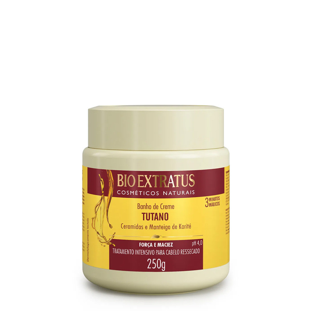 Bio Extratus Tutano Banho de Creme 250g 1 Bio Extratus Tutano Força e Maciez - Banho de Creme 250g