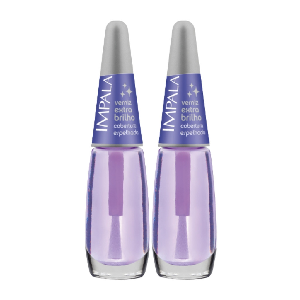 Kit Esmalte Impala Extra Brilho 1 Kit Esmalte Impala Extra Brilho