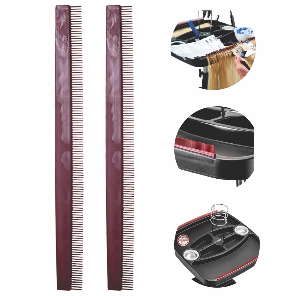 Pente P/ Mechas Car Mega Hair Cereja 1 Pente P/ Mechas Car Mega Hair Cereja