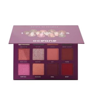 Océane Purple 12 Shades - Paleta de Sombras 26,5g