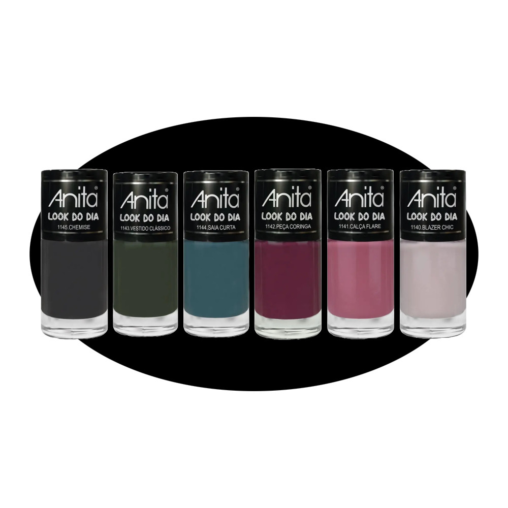 Esmalte Anita Look do Dia: Cor Vibrante, Durabilidade Impecável 1 Esmalte Anita Look do Dia