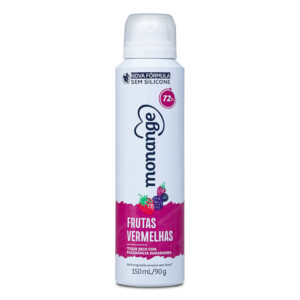 Desodorante Frutas Vermelhas Aerossol Monange 150ml
