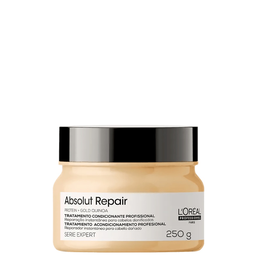 Máscara Absolut Repair L'Oréal - 250g | Cabelos Danificados 1 Máscara Absolut Repair 250g - L'Oréal