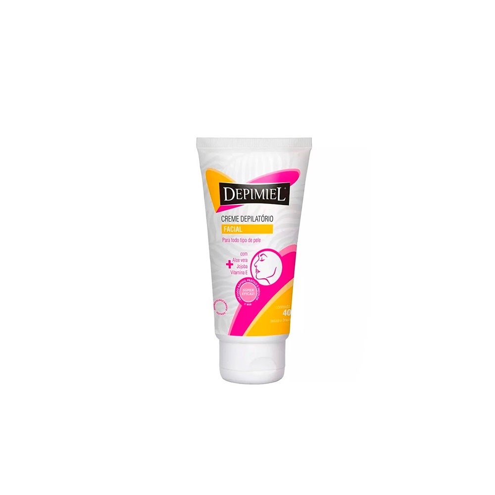 Creme Depilat?rio Facial Depimiel Jojoba Aloe Vera - 40g 1 Creme Depilatório Facial Depimiel Jojoba+Aloe Vera 40G