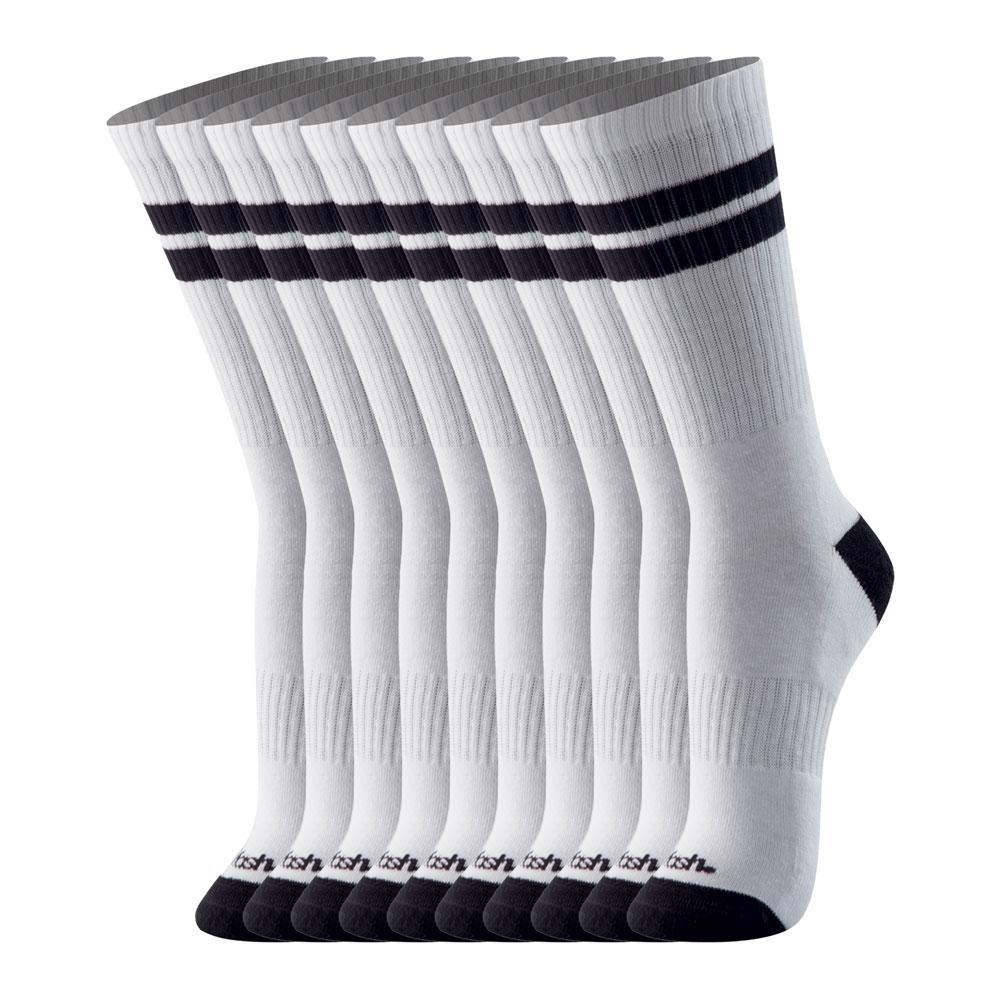 Kit 10 Meias Mash Masculina Cano Longo Esportiva Algod?o 1 Kit 10 Meias Mash Esportiva Cano Longo Masculina 211.08