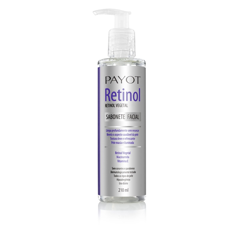 Sabonete Líquido Facial Retinol Payot 210ml Revitalizante 1 Sabonete Líquido Facial Retinol Payot 210ml