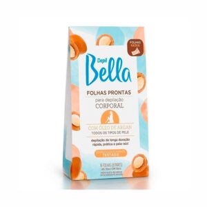 Folhas Prontas Depilação Facial Argan Depil Bella