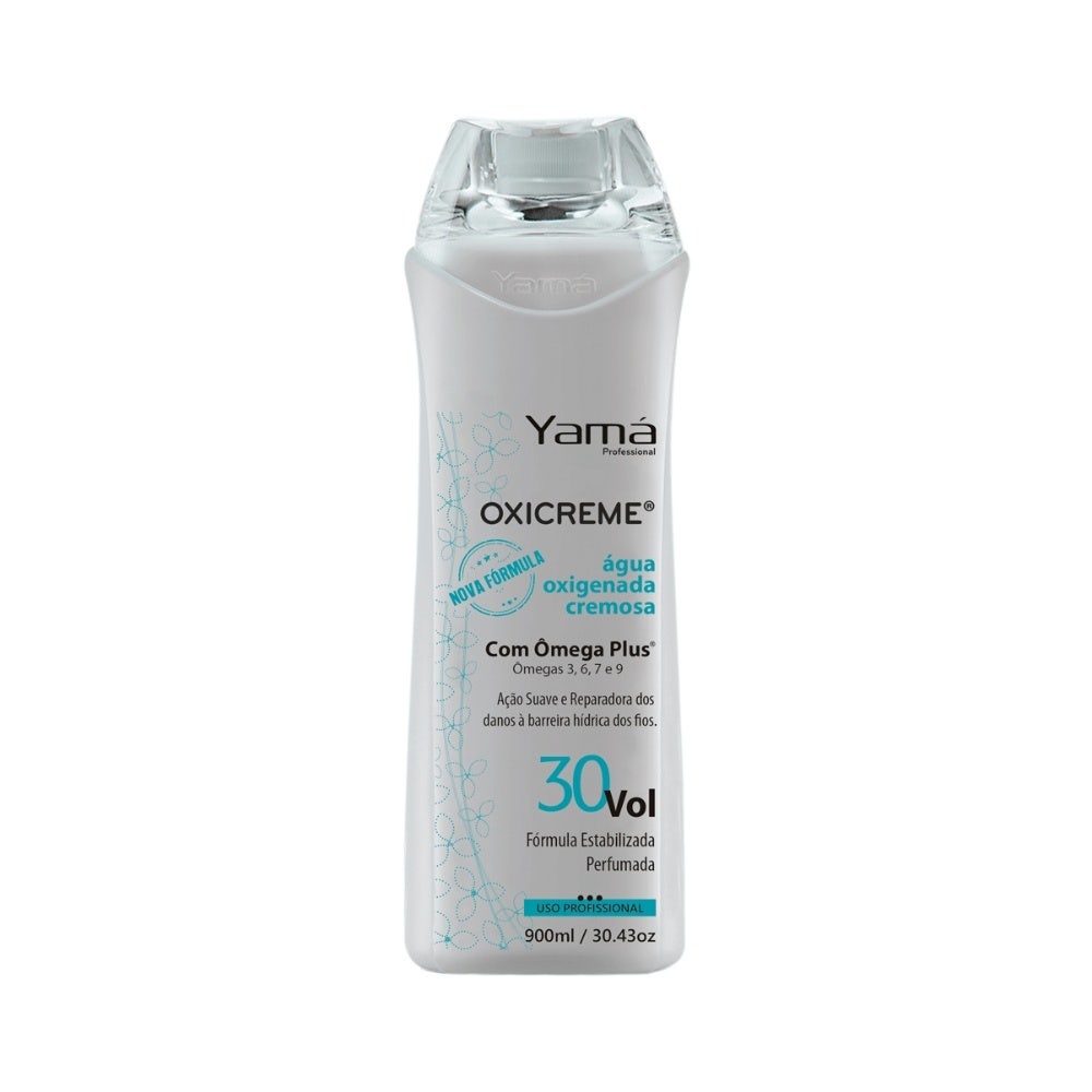 ?gua Oxigenada Yam? 30 Volumes 900ml - Oxicreme 1 Água Oxigenada Yamá 30 Volumes 900ml