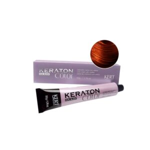 Tintura Keraton Color Dual Block 7.47 Louro Médio Acobreado Marrom
