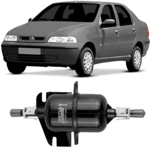Filtro Combustivel Fiat Siena 1.5 1.6 97 A 2012 Wega
