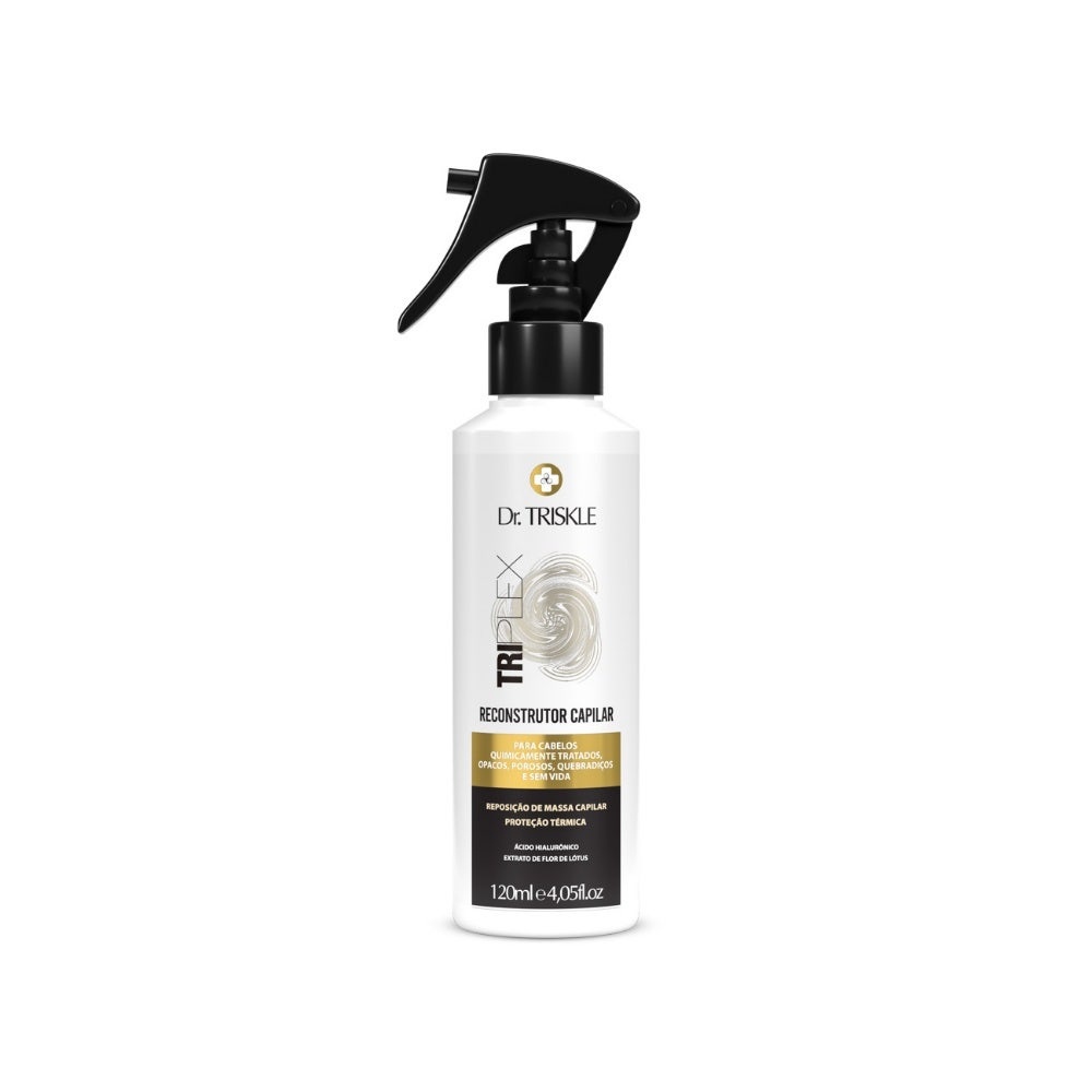 Reconstrutor Capilar Triskle Triplex 120ml 1 Reconstrutor Capilar Triskle Líquido Triplex 120ml