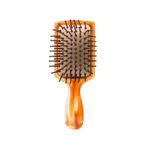 Escova De Cabelo Marco Boni Raquete Pequena Tartaruga
