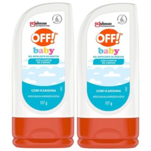 Kit 2 Repelente de Insetos Gel Baby Off! 117g