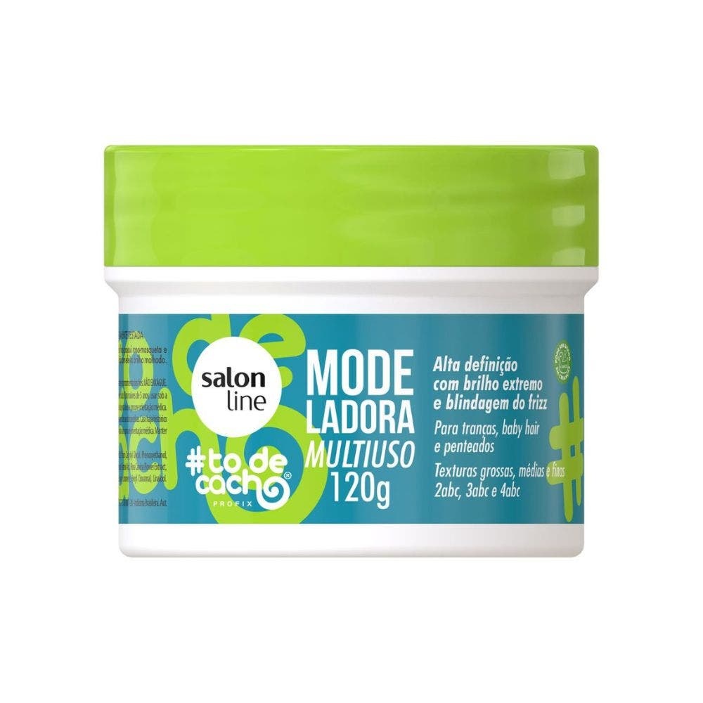 Modelador #Todecacho Multiuso - Salon Line | Cachos Definidos 1 Modelador Salon Line #Todecacho Multiuso 120gr