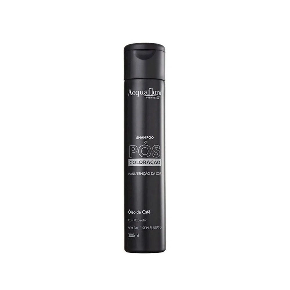 Shampoo Pós Coloração Acquaflora - Brilho e Cor 1 Shampoo Acquaflora Pós Coloração 300Ml