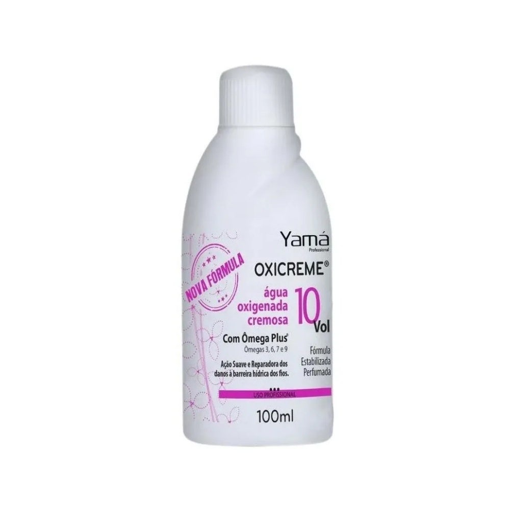 ?gua Oxigenada Yam? 10 Volumes 100ml - Oxicreme 1 Água Oxigenada Yamá 10 Volumes 100ml