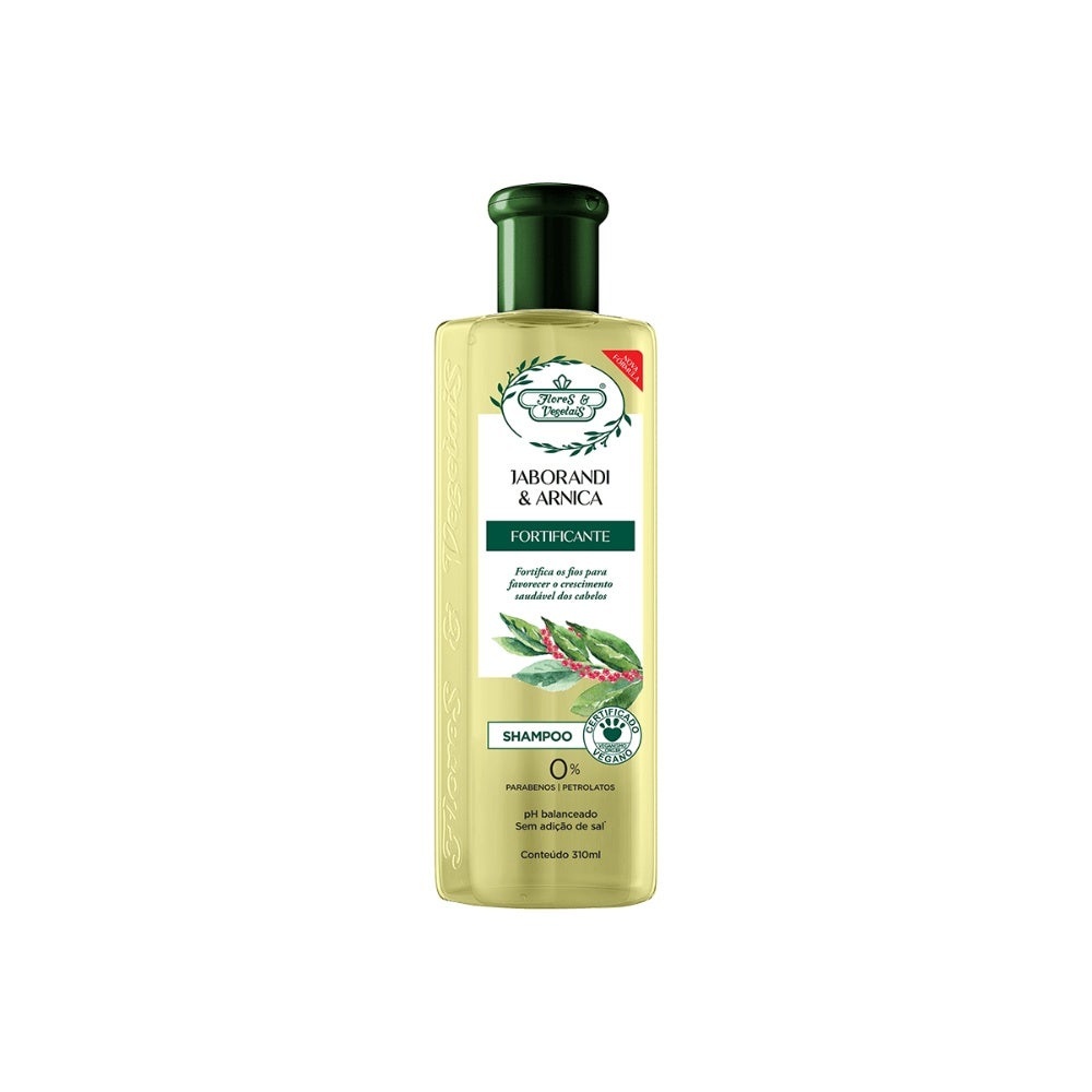 Shampoo Jaborandi Arnica - Volume e For?a 1 Shampoo Flores E Vegetais Jaborandi E Arnica 300Ml