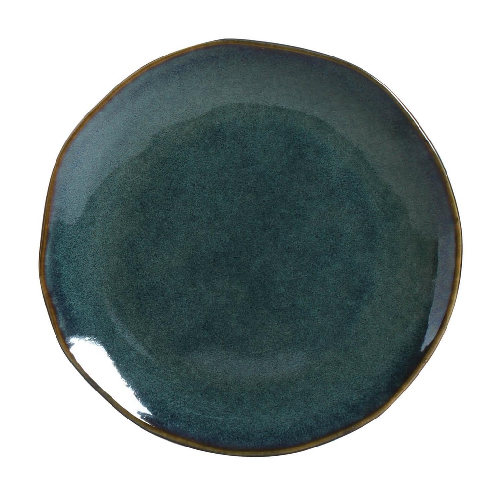 Conjunto 6 Pratos de Sobremesa Porto Brasil Org?nico Oceano 19,5cm 1 Porto Brasil Conjunto Com 6 Pratos De Sobremesa Orgânico Oceano Ø19,5Cm