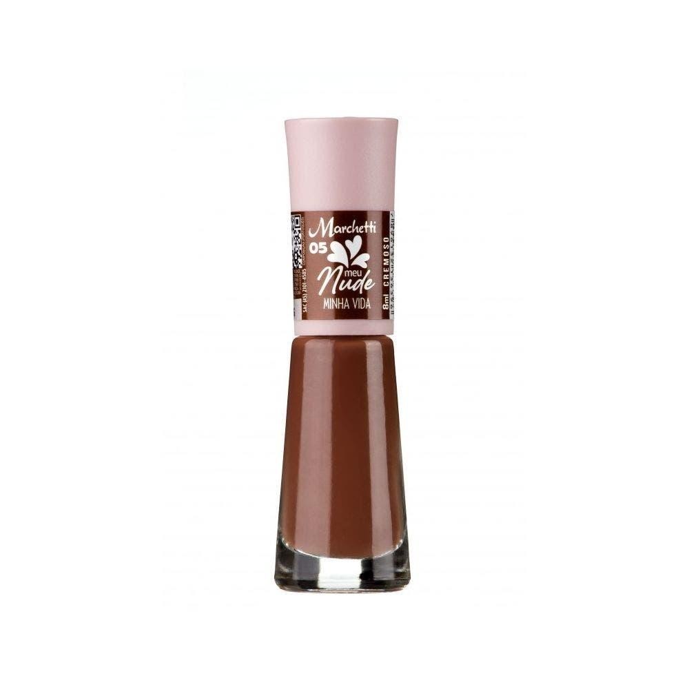 Esmalte Nude Marchetti Meu Nude 05 Minha Vida - Alta Cobertura 1 Esmalte Marchetti Meu Nude 05 Minha Vida