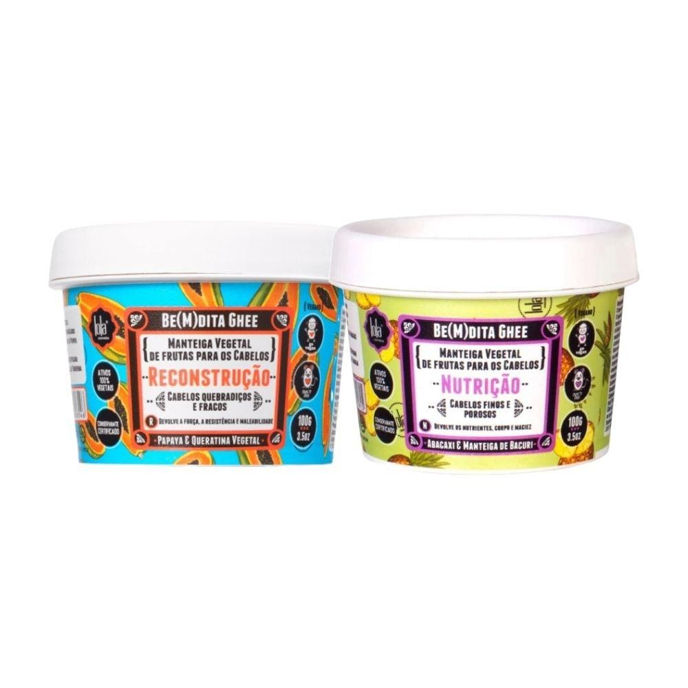 Kit Ghee Be(M)Dita Lola Cosmetics - Hidratação 1 Kit Lola Be(m)dita Ghee (2 produtos)