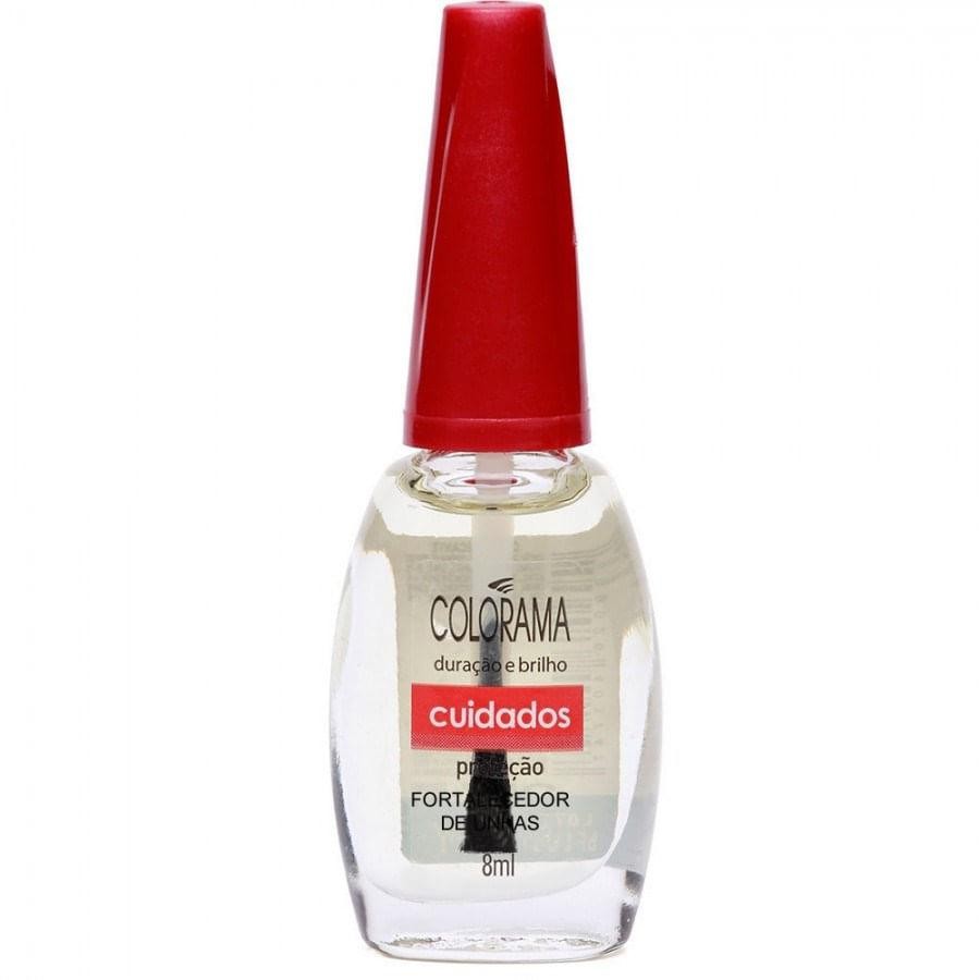 Base Fortalecedora Cuidados Colorama - Unhas Fortes 8ml 1 Base Colorama Cuidados Fortalecedor de Unhas 8ml
