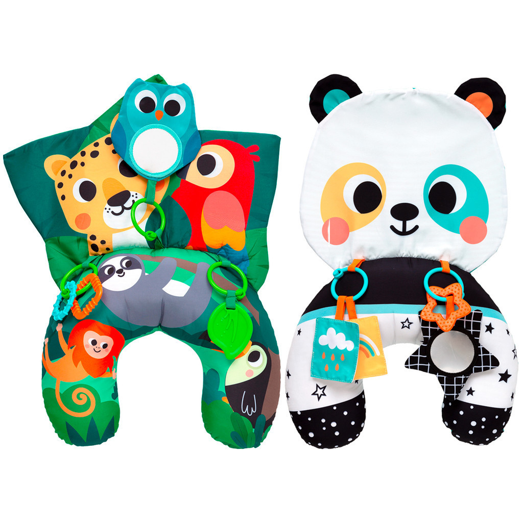 Almofada de Atividades para Bebê Buba Animais Sensorial 1 Almofada de Atividades para Bebê Buba Animais Sensorial