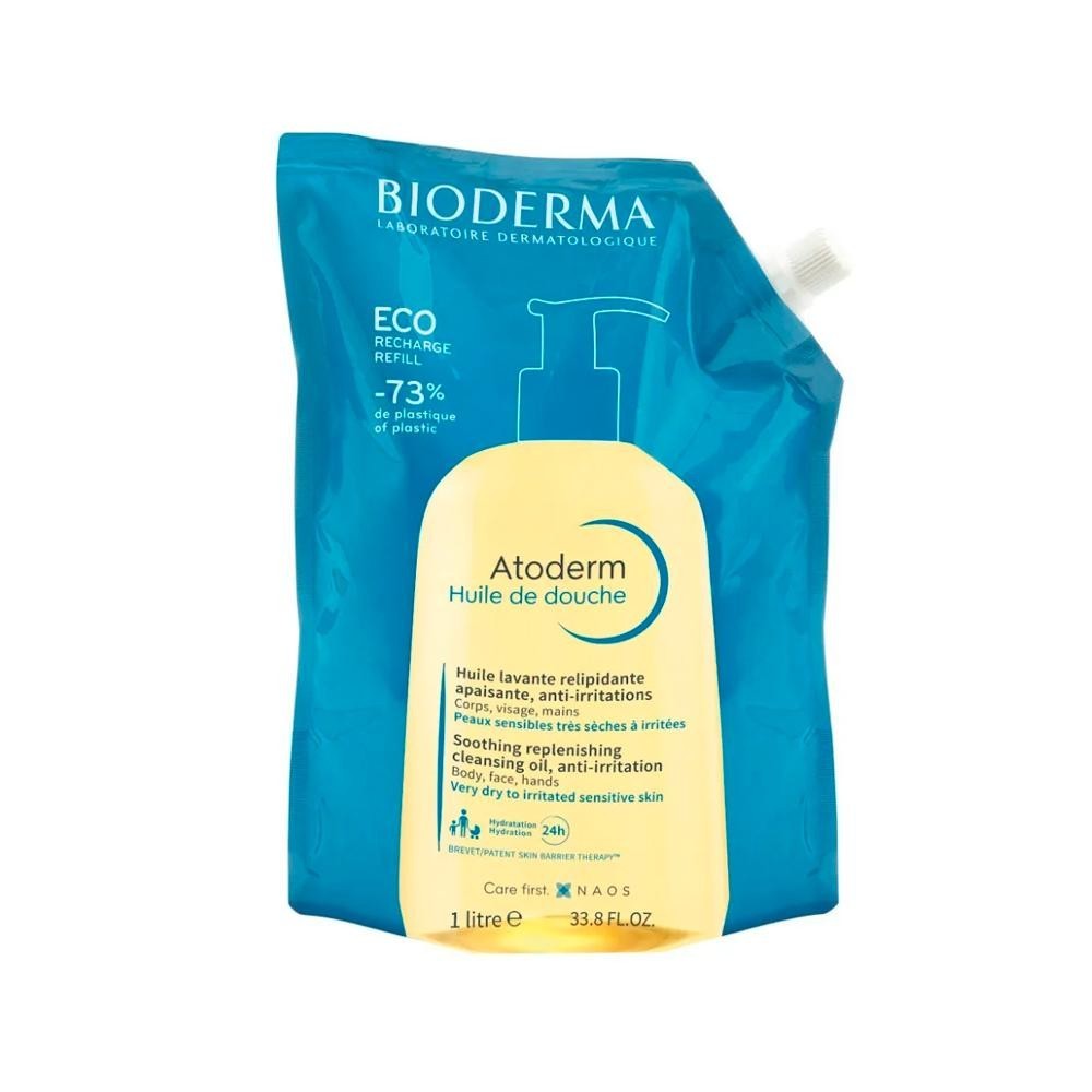 Bioderma Atoderm Huile Gel Banho 1000ml - Refil 1 Bioderma Atoderm Huile Gel De Banho 1000ml Refil